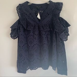 Romeo & Juliet cold shoulder blouse NWT